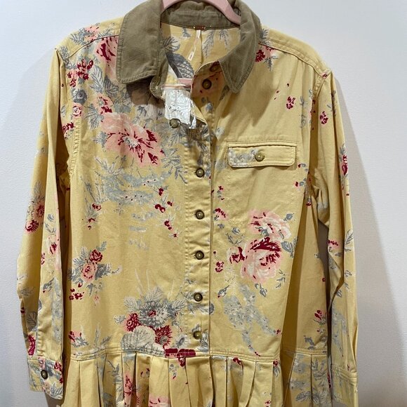 NWT $168 Free People Connor Printed Floral Mini Dress Size Small - Picture 8 of 15